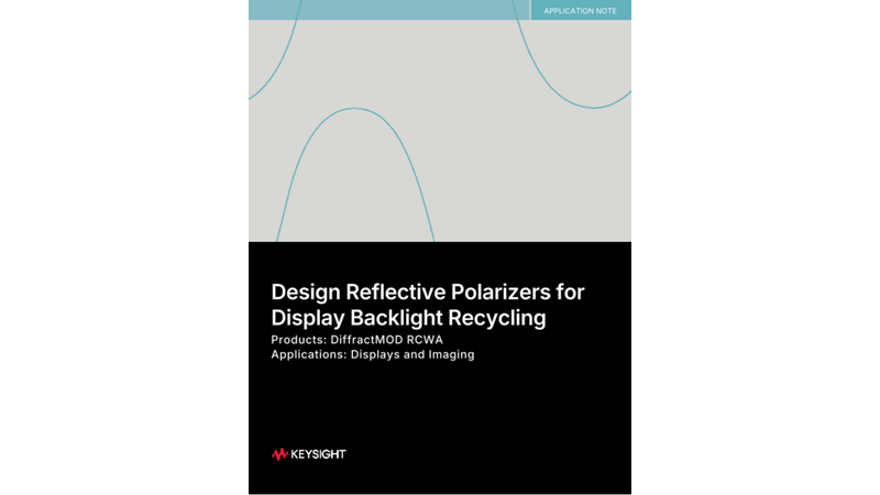 Design Reflective Polarizers for Display Backlight Recycling